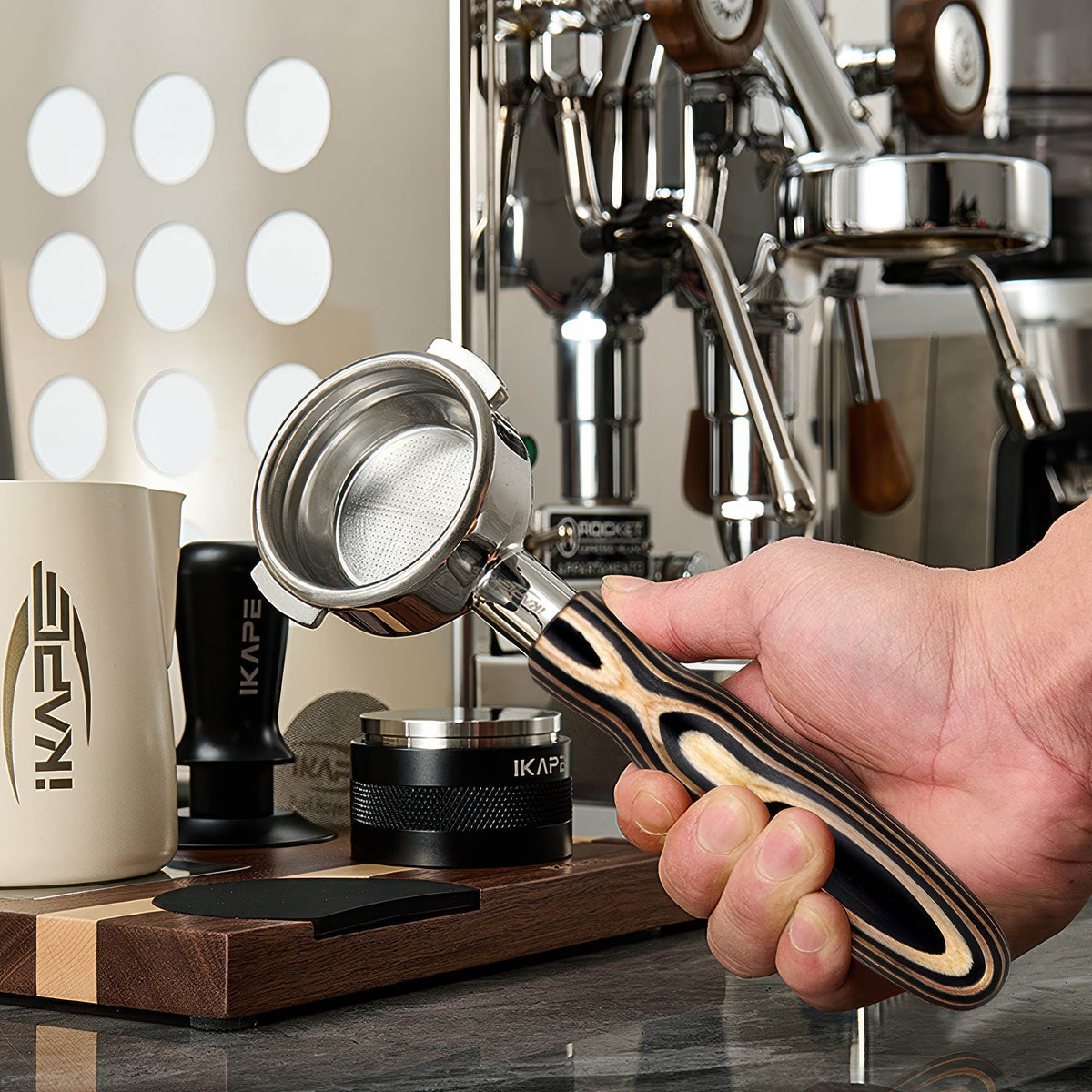IKAPE Pro Bottomless Portafilter