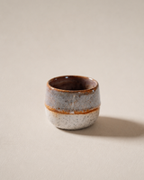 Komorebi 8 oz stoneware cup, Mist Gray glaze