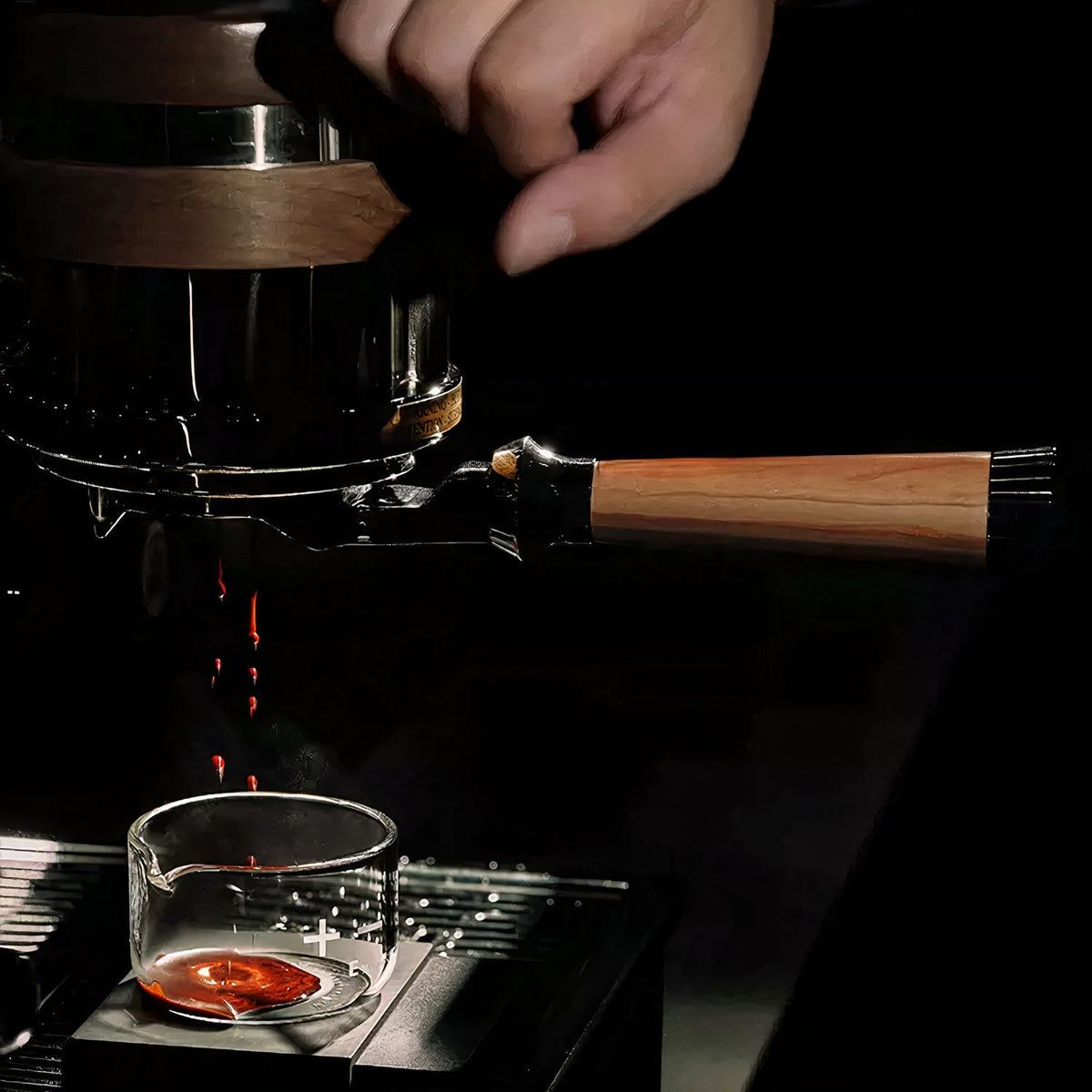 MUVNA Italian Handle Bottomless Portafilter