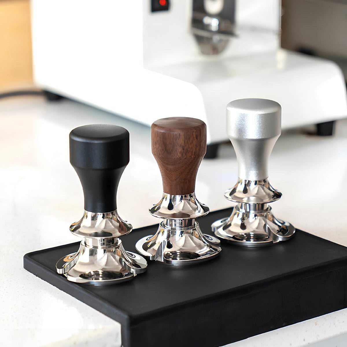 Adjustable Depth Espresso Tamper, Constant Force