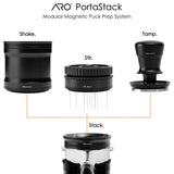 ARO PortaFunnel PortaStack Edition, Magnetic Docking Dosing Funnel, 54mm and 58mm