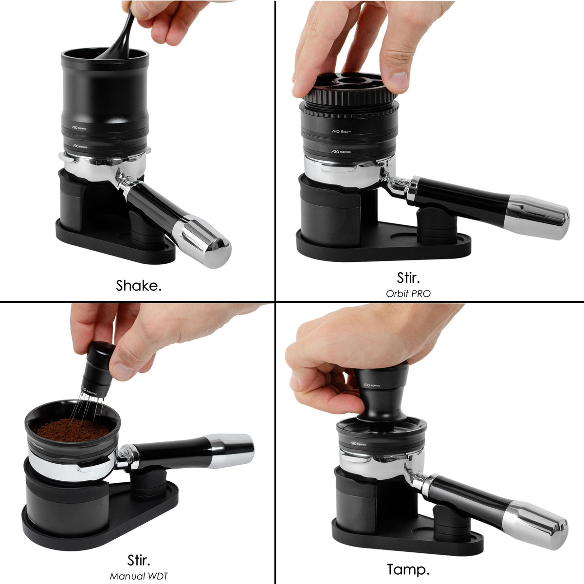 ARO PortaFunnel PortaStack Edition, Magnetic Docking Dosing Funnel, 54mm and 58mm