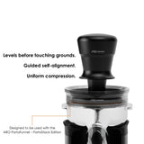 ARO Auto-Level Espresso Tamper, Self-Leveling Single Spring, 54mm and 58mm