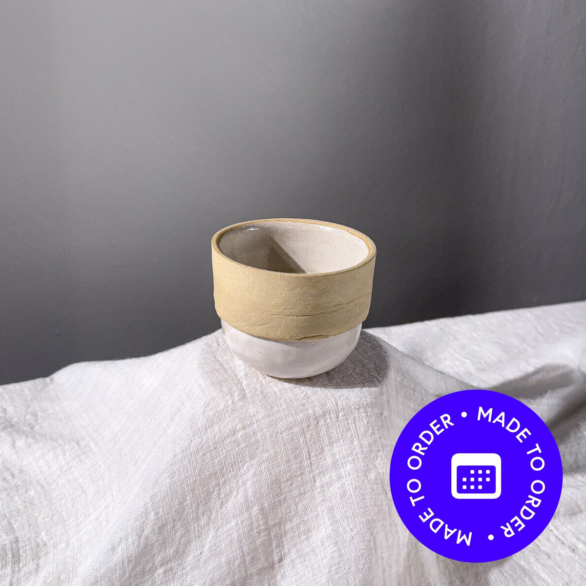 Handmade Cappuccino Cup, Made to Order
