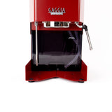 Water tank riser fitted under the water tank of a Gaggia Classic