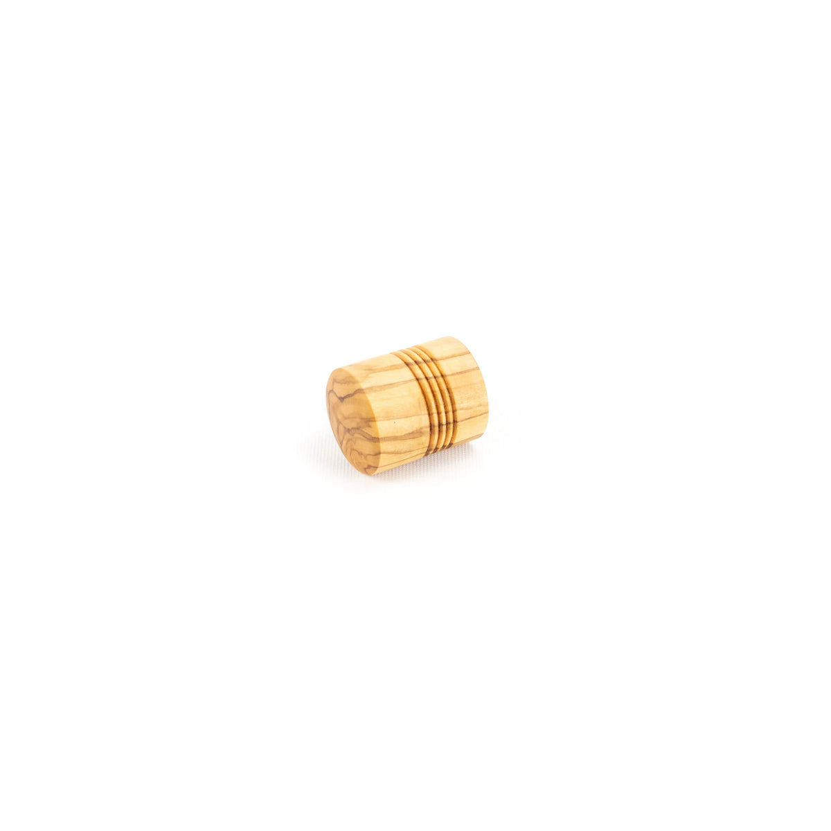 Olive striped wooden steam knob