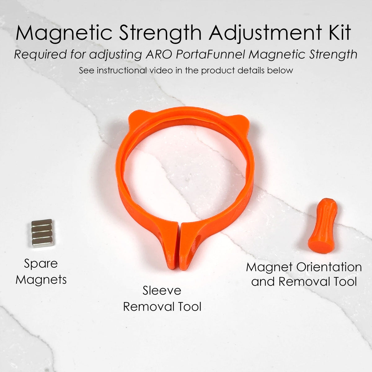 ARO PortaFunnel Magnetic Espresso Dosing Funnel, 54mm and 58mm