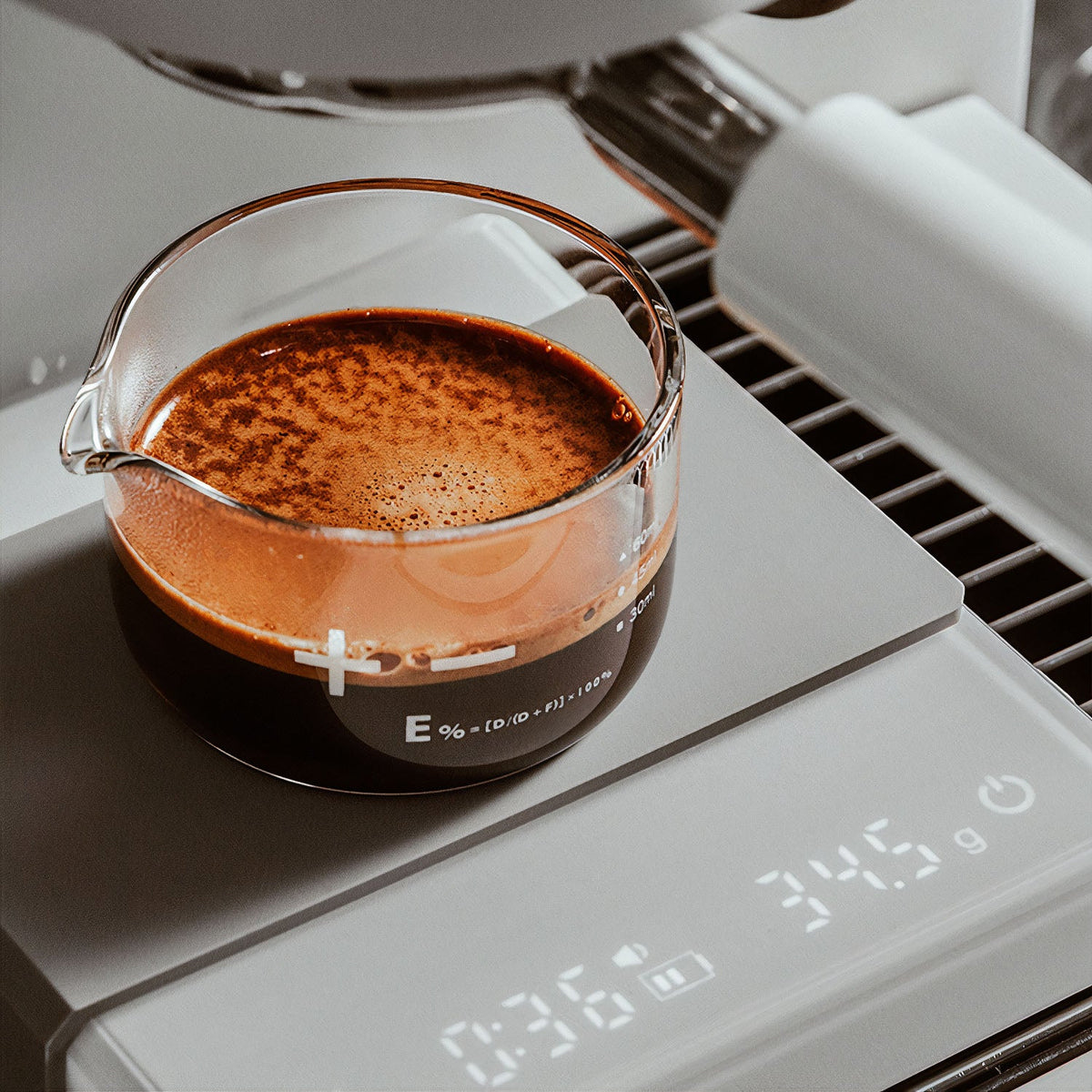 Espresso Shot Glass with Measuring Scale