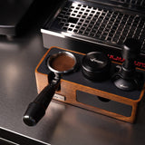 Feepie Naked Portafilter, Rosewood Handle 58mm