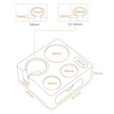 Feepie Walnut Tamping Station, Expandable