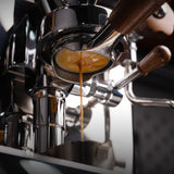 Feepie Naked Portafilter, Rosewood Handle 58mm