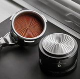 Gravity Espresso Tamper or Distributor, Wood Handle
