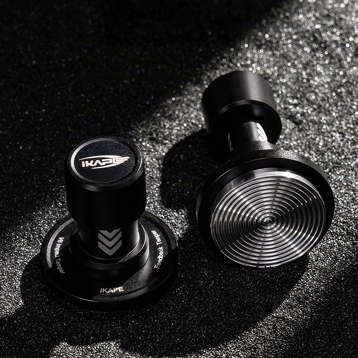 IKAPE Impact Mini Tamper, Spring Loaded