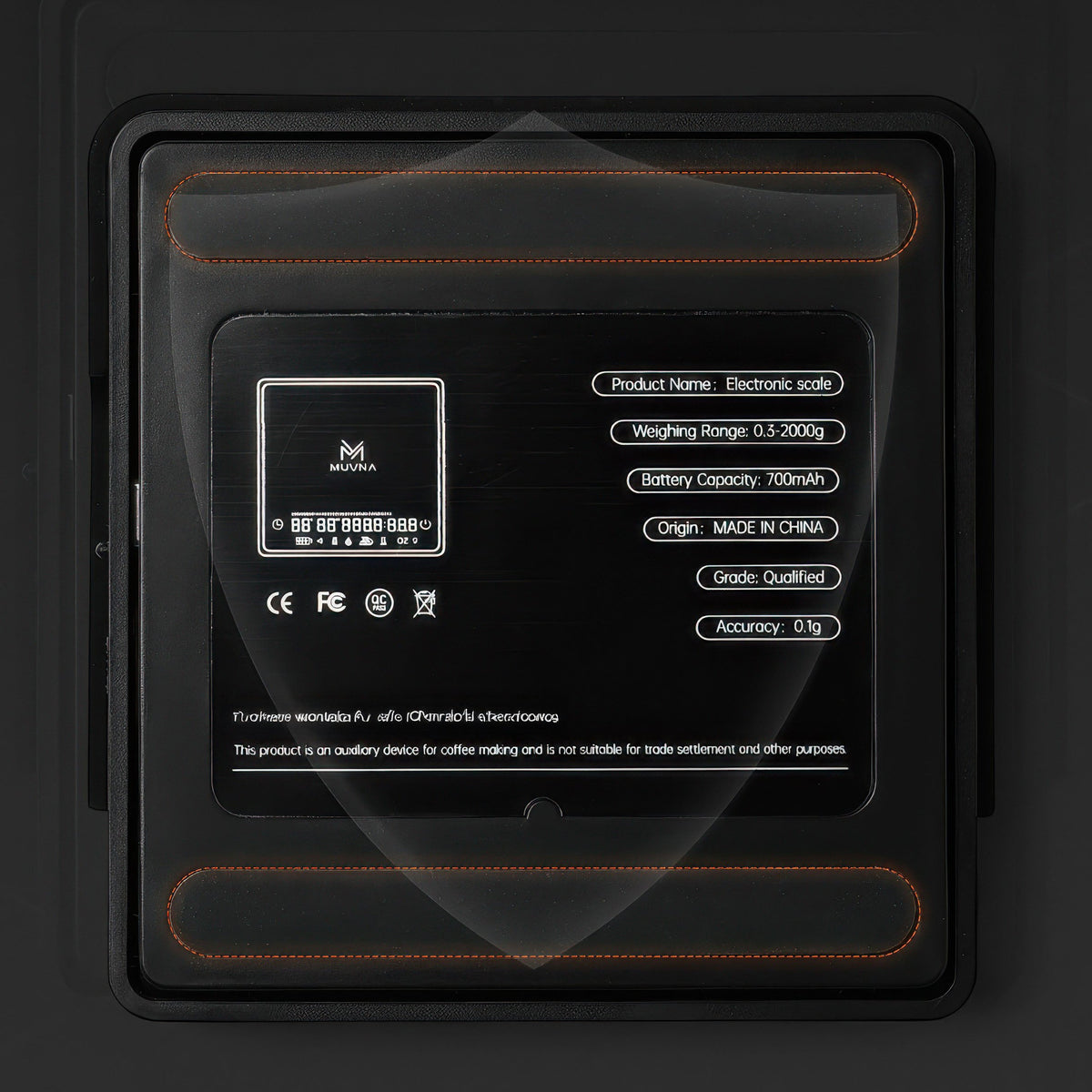 MUVNA Zero-G Mini Espresso Scale
