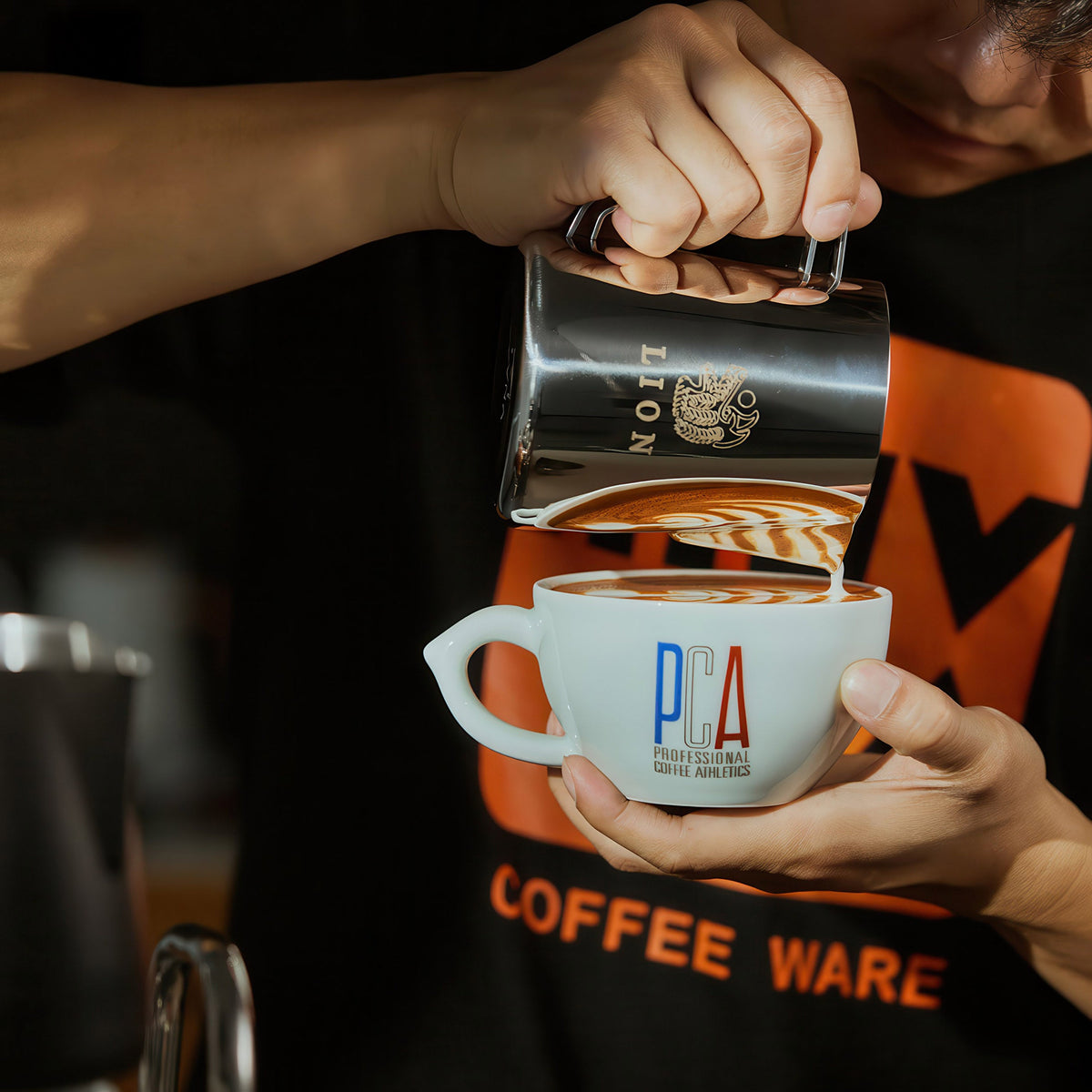 MUVNA Double Wing Latte Art Pitcher