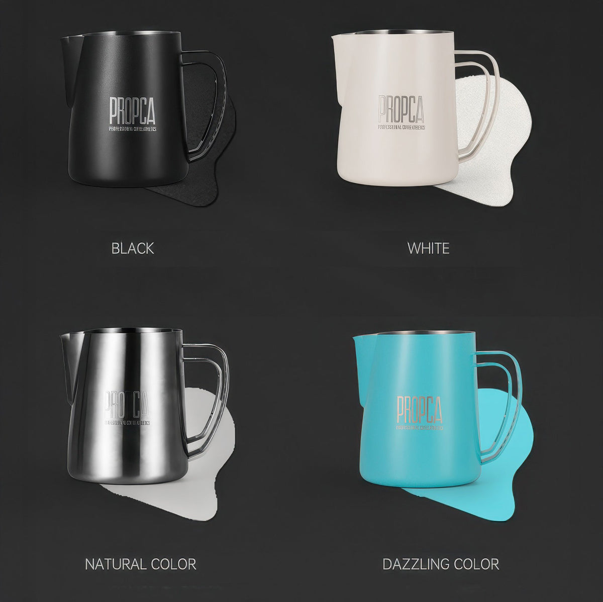 MUVNA Double Wing Latte Art Pitcher