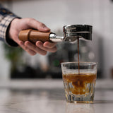 Feepie Naked Portafilter, Rosewood Handle 58mm
