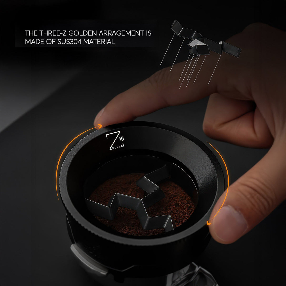 Z10 WDT Tool & Dosing Ring - 2-in-1 Espresso Distributor