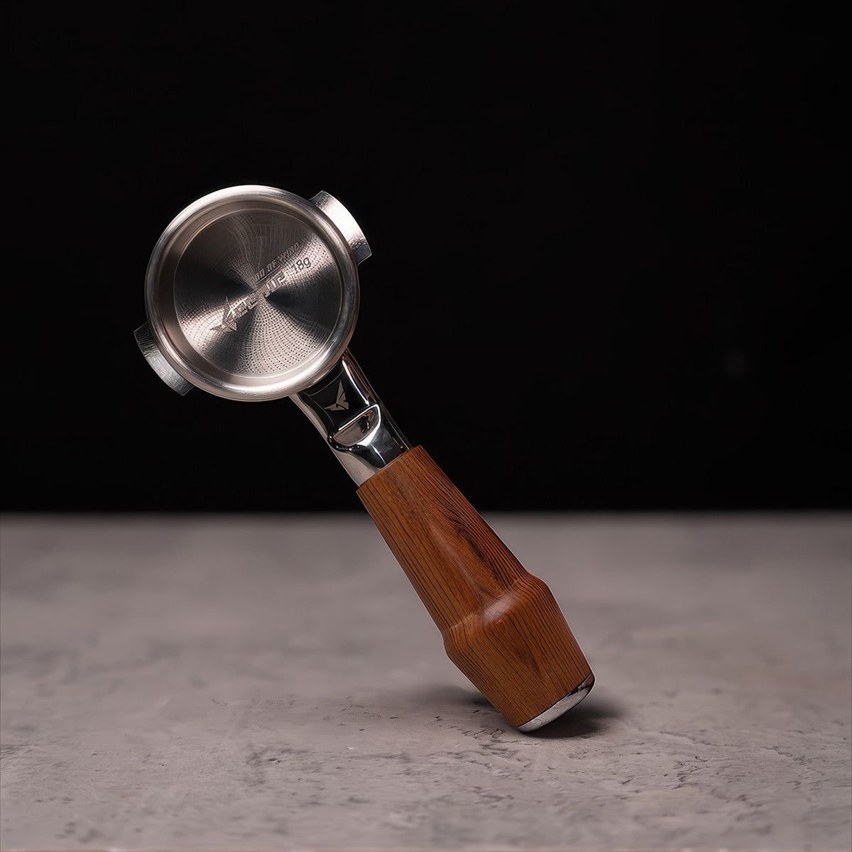Feepie Naked Portafilter, Rosewood Handle 58mm