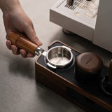 Feepie Naked Portafilter, Rosewood Handle 58mm