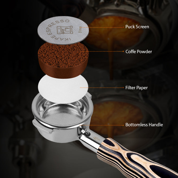 IKAPE Pro Bottomless Portafilter
