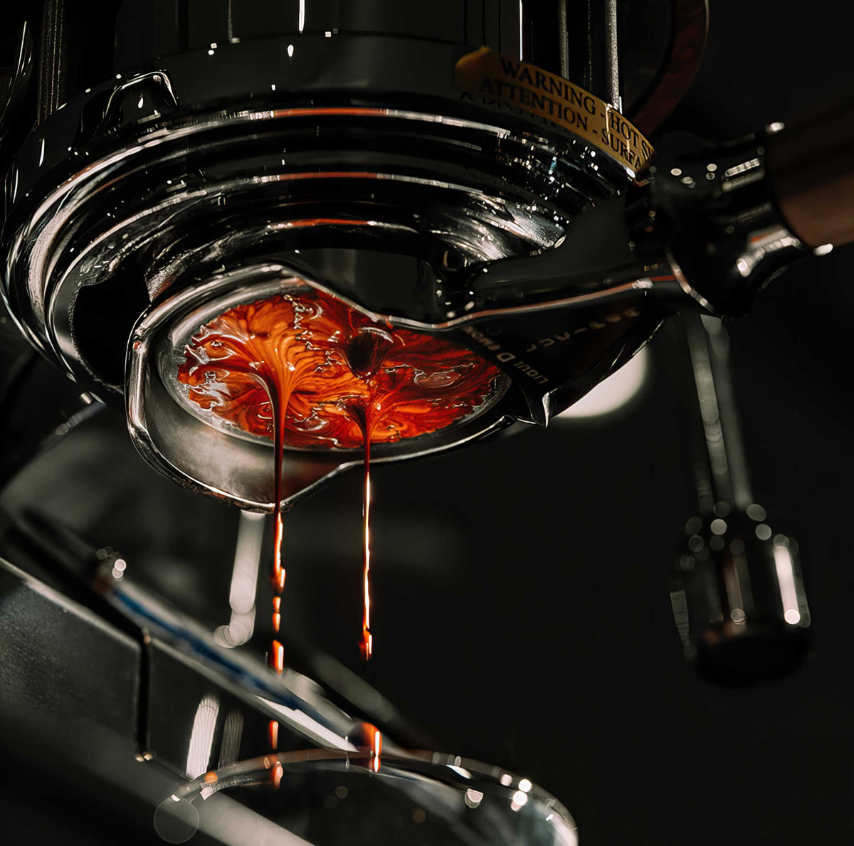 MUVNA Italian Handle Bottomless Portafilter