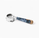 Feepie Bottomless Portafilter, Walnut and Resin Handle