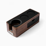Feepie Walnut Tamping Station with Knock Box