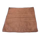 Microfiber Bar Towel, Brown, 16 in